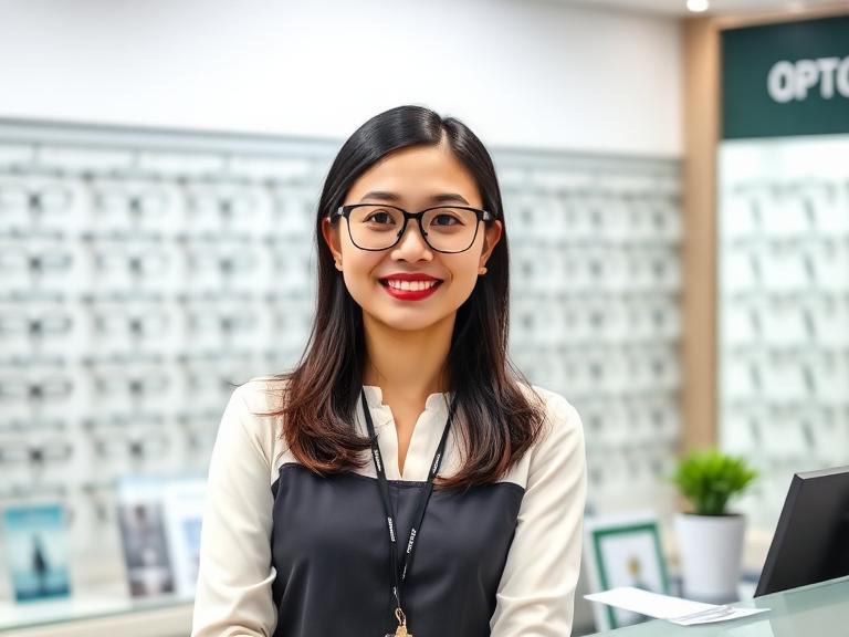 Optical Shop AI receptionist